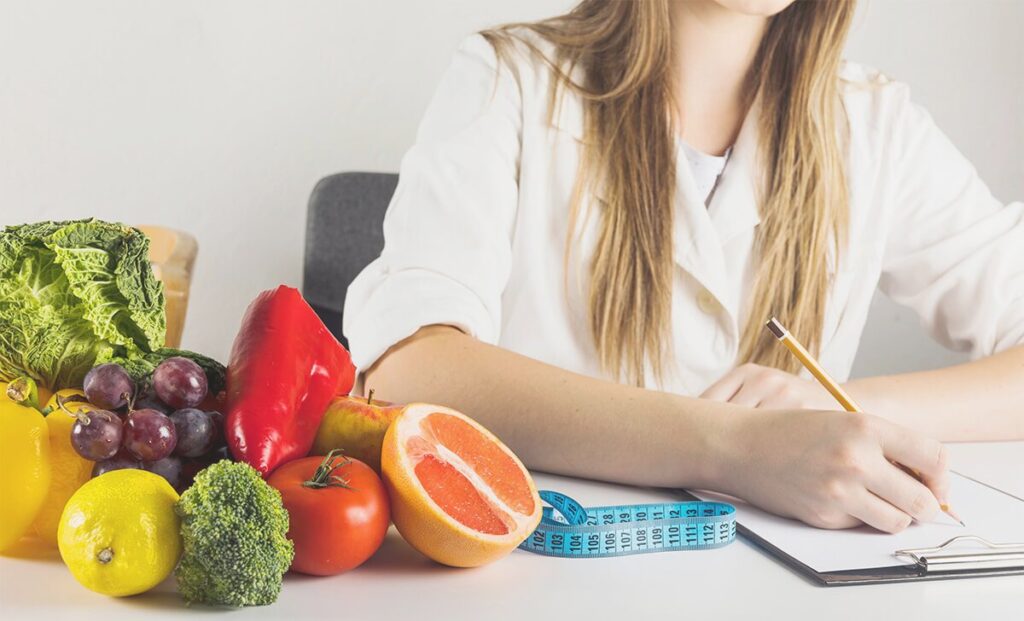 Montar consulta dietética