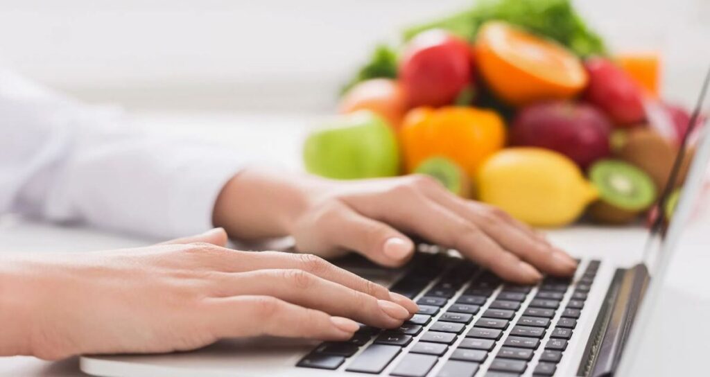 Como montar consulta nutricional online